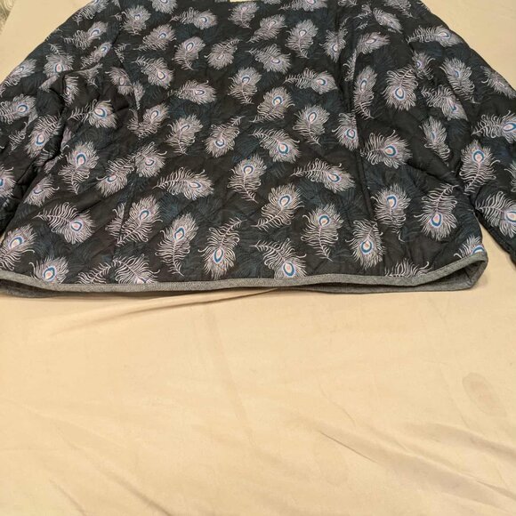 Heritage Barbour Modern Country Pippa Quilted Jacket L w Logo Snaps - Picture 14 of 15